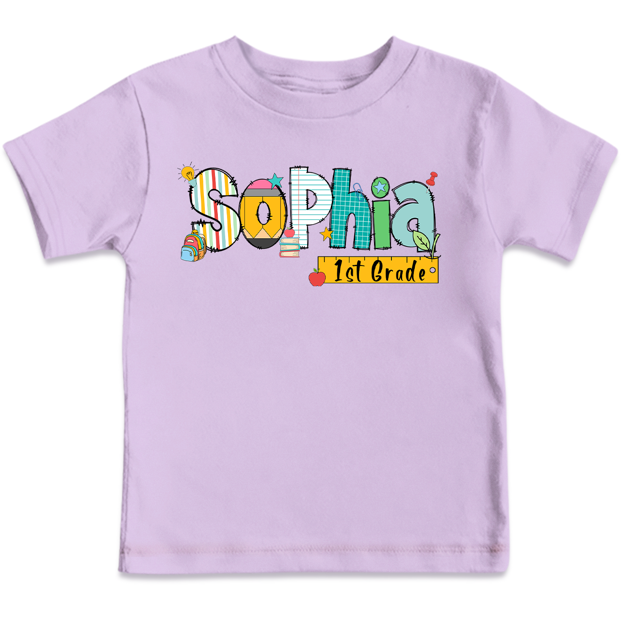 Personalized Alphabet Toddler&Kid's Tees Beepumpkin