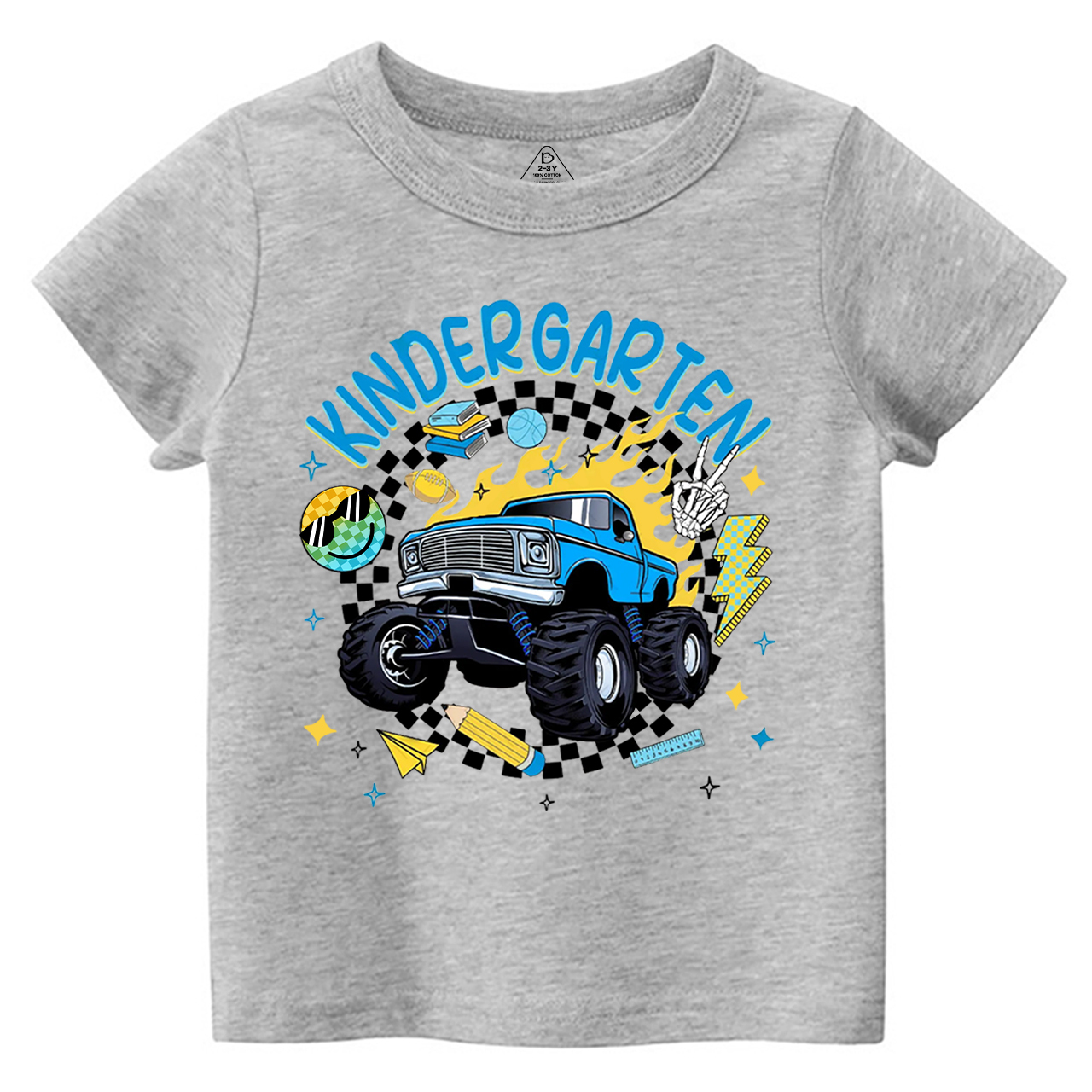 Personalized Truck For Boy Toddler&Kid's Tees Beepumpkin