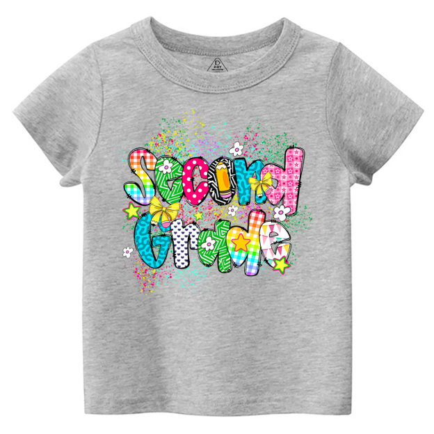 Personalized Ink splash Back To School Toddler&Kid's Tees Beepumpkin 