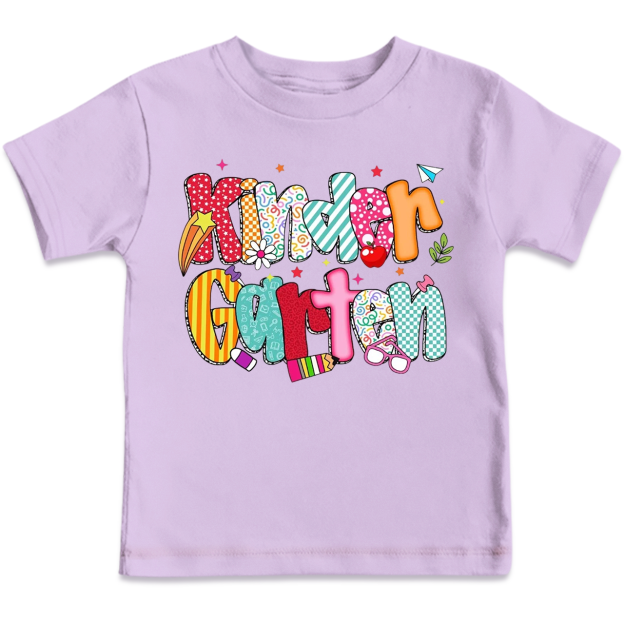 Personalized Colorful School Adventures Toddler&Kid's Tees Beepumpkin 