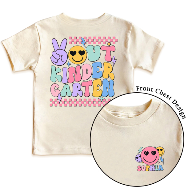 Personalized Kindergarten Graduation Toddler&Kid's Tees Beepumpkin 