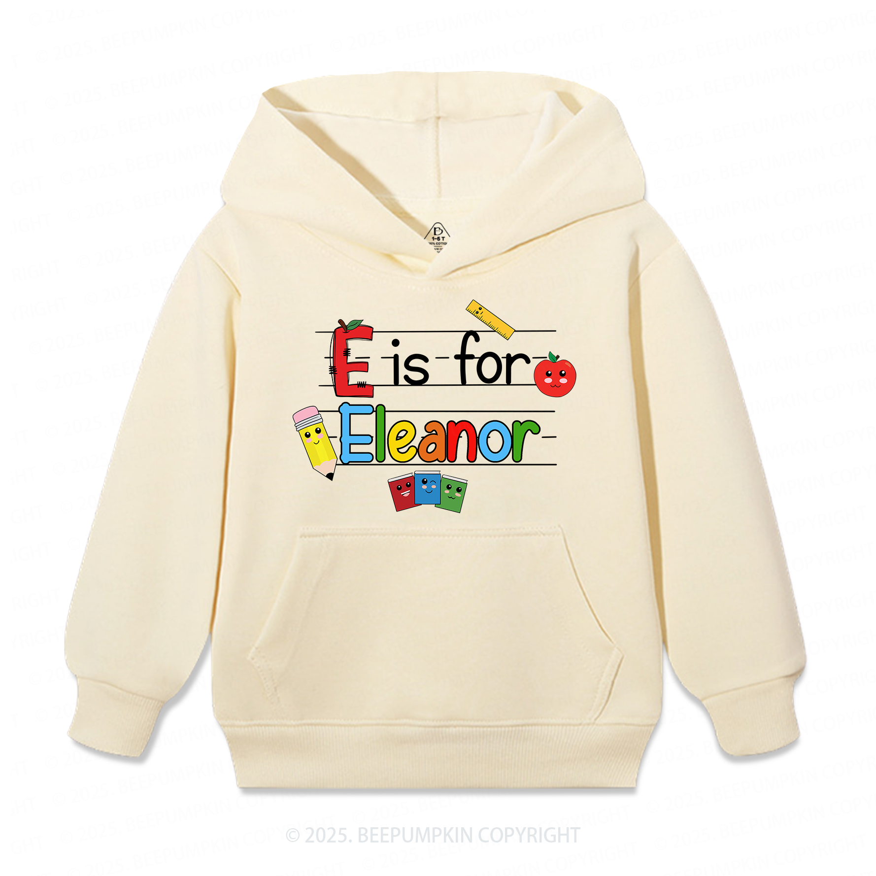 Personalized Kids Name Kid's Hoodies Beepumpkin