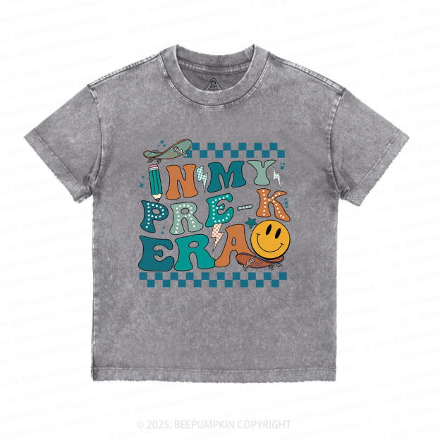 Personalized Back To School For Boys Toddler&Kids Washed Tees