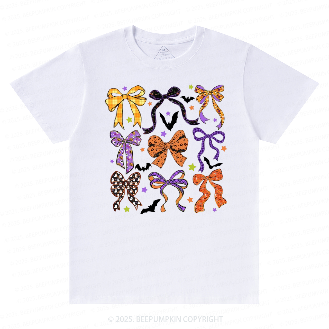 Coquette Bow Halloween T-Shirts Beepumpkin 