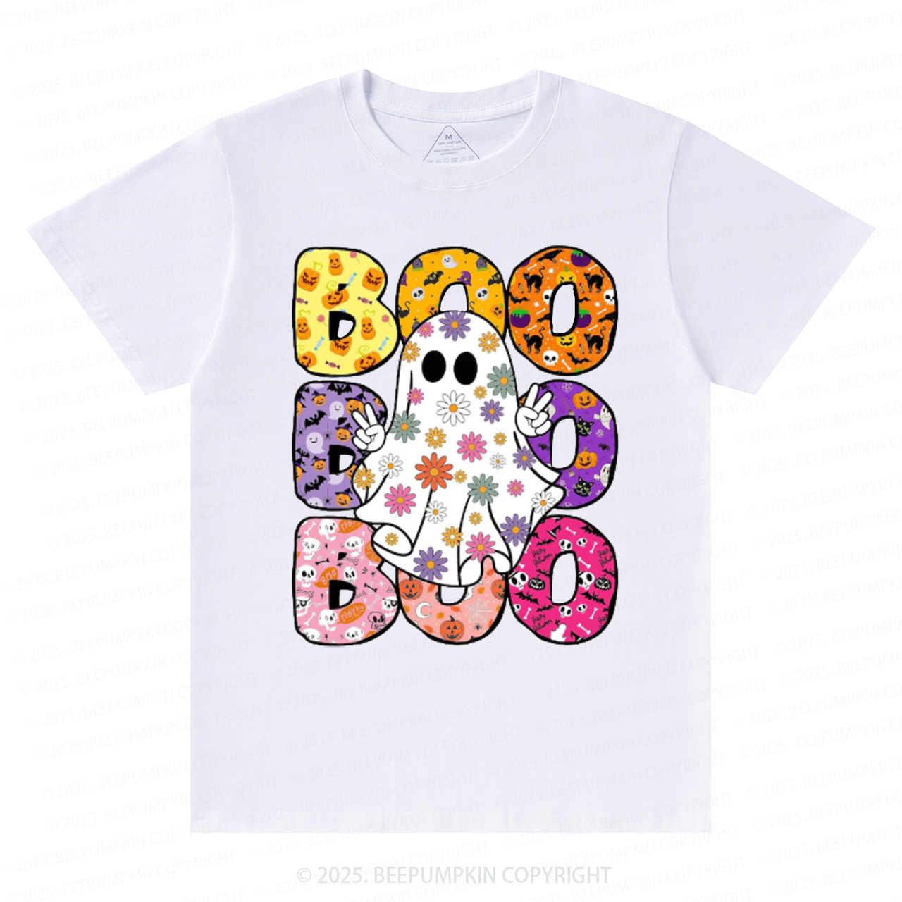 Boo Halloween T-Shirts Beepumpkin 
