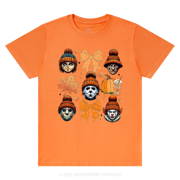 Fall Vibes Horror T-Shirts Beepumpkin 