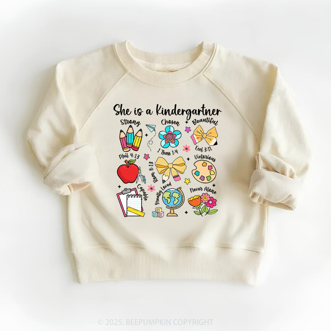 Personalized Bright & Brilliant Grader Kid's Sweatshirt
