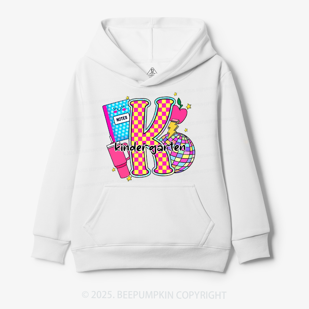 Personalized Grade Glow Collection Kid's Hoodies Beepumpkin