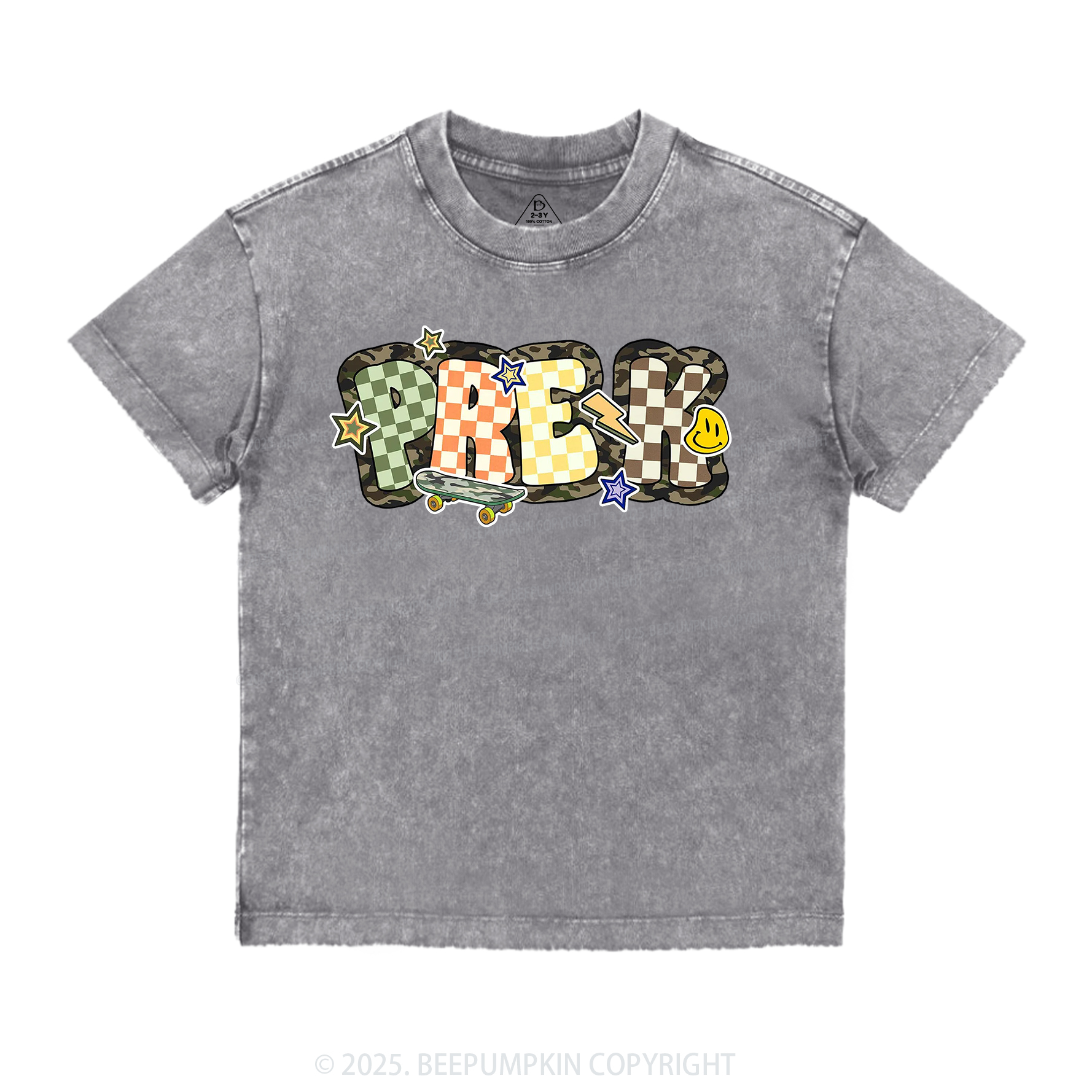 School Boy Sublimation File Toddler&Kids Washed Tees