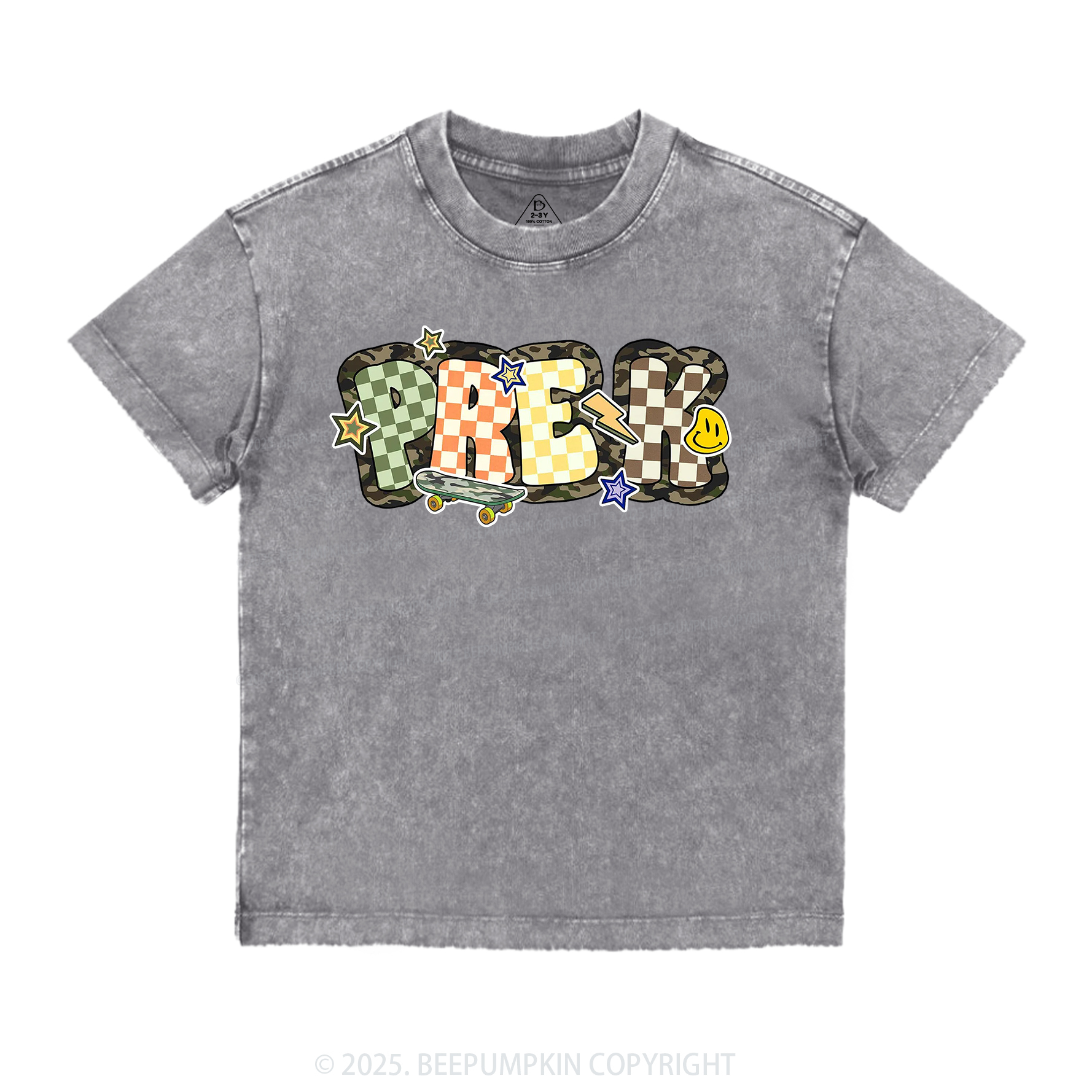 School Boy Sublimation File Toddler&Kids Washed Tees