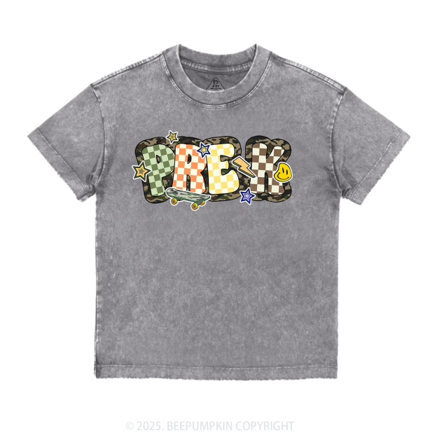School Boy Sublimation File Toddler&Kids Washed Tees
