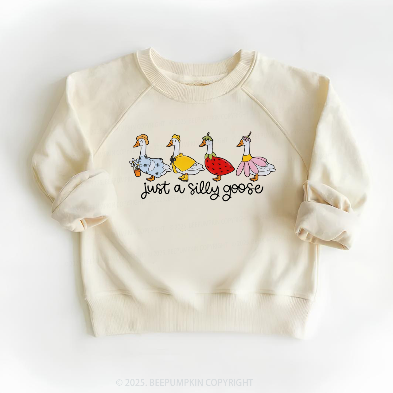 Just A Silly Goose Kid's Sweatshirt