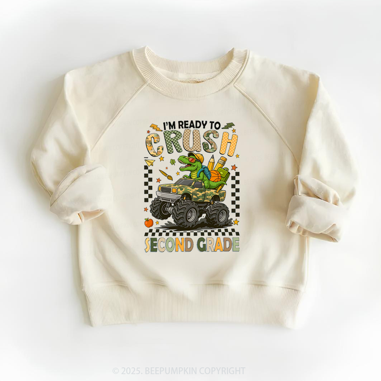 Personalized I’m Ready To Crush Kid's Sweatshirt