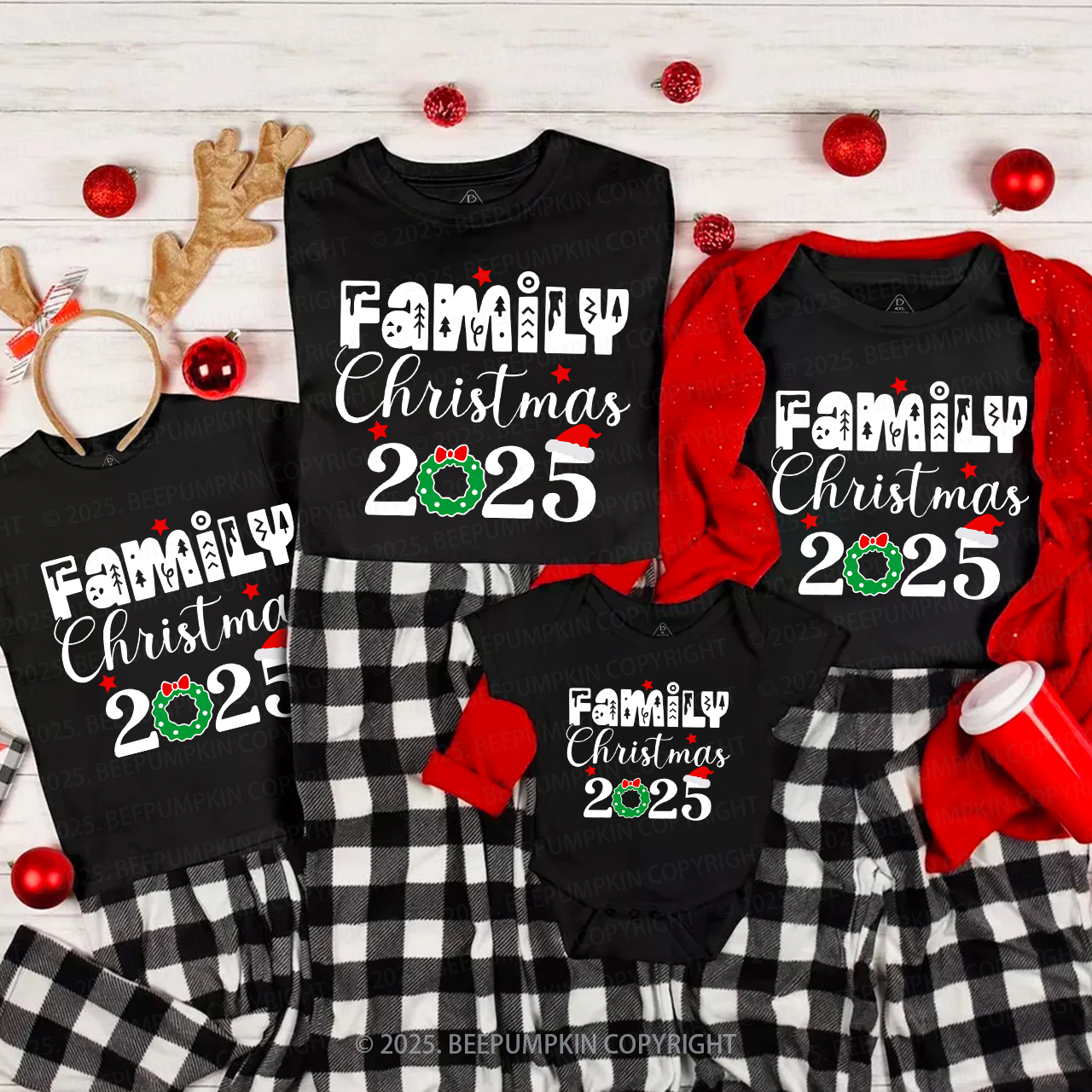 Family Christmas 2025 Holiday Funny Shirts
