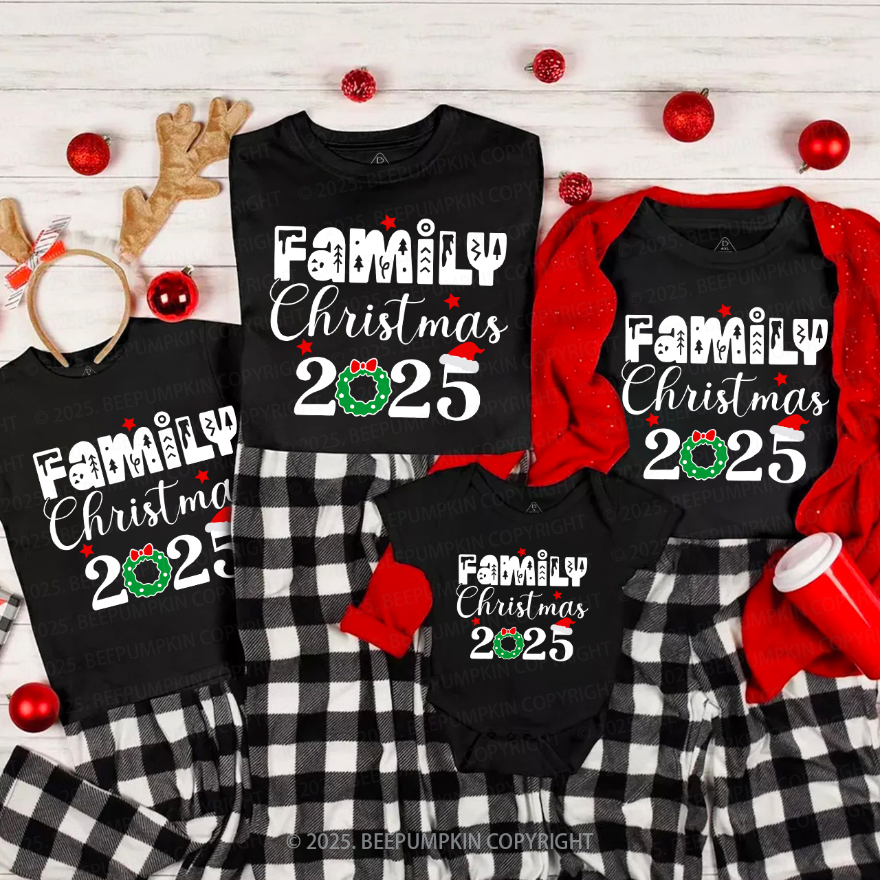 Family Christmas 2025 Holiday Funny Shirts