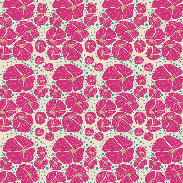 Petal Symphony Mom&Me Matching All Over Print Dress