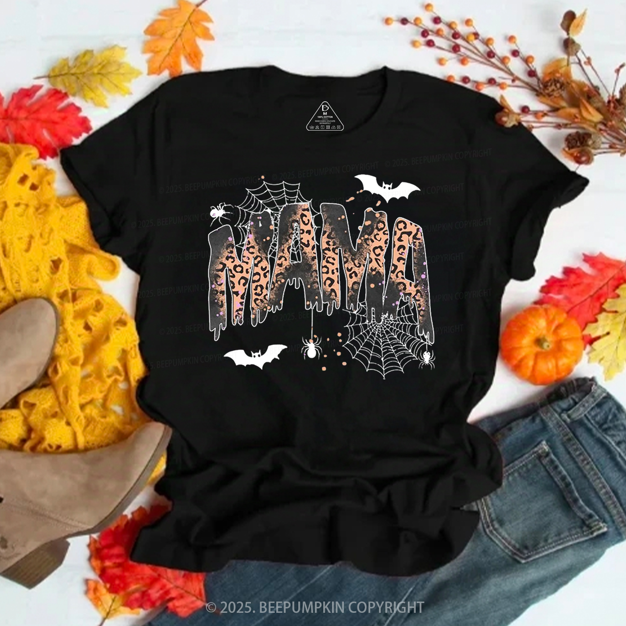 Halloween Mom T-Shirts Beepumpkin