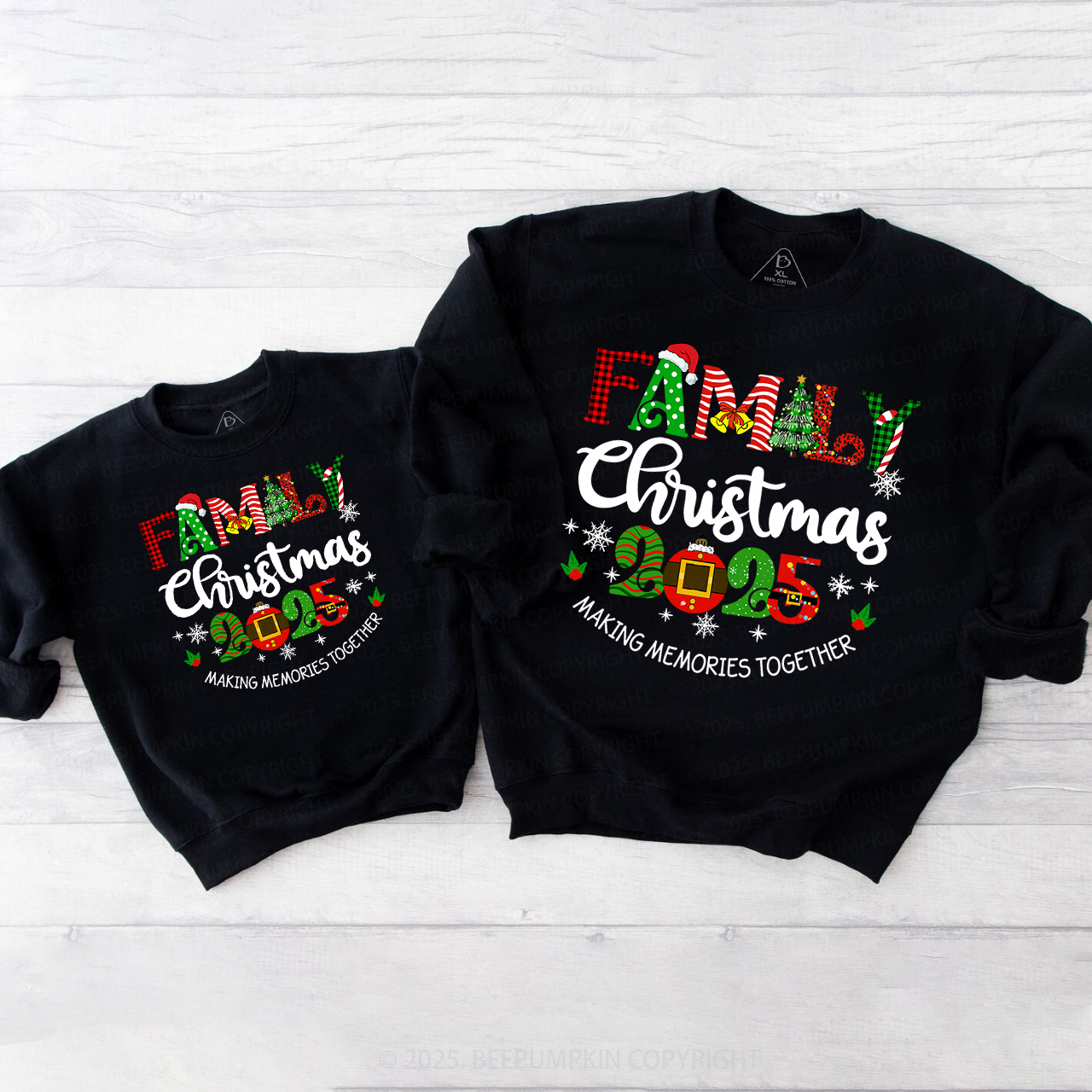 2025 Merry Christmas Squad Family Christmas Sweatshirt
