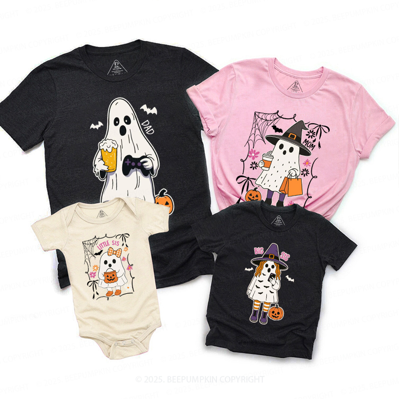 Personalized The Boo Halloween Family Matching Shirts