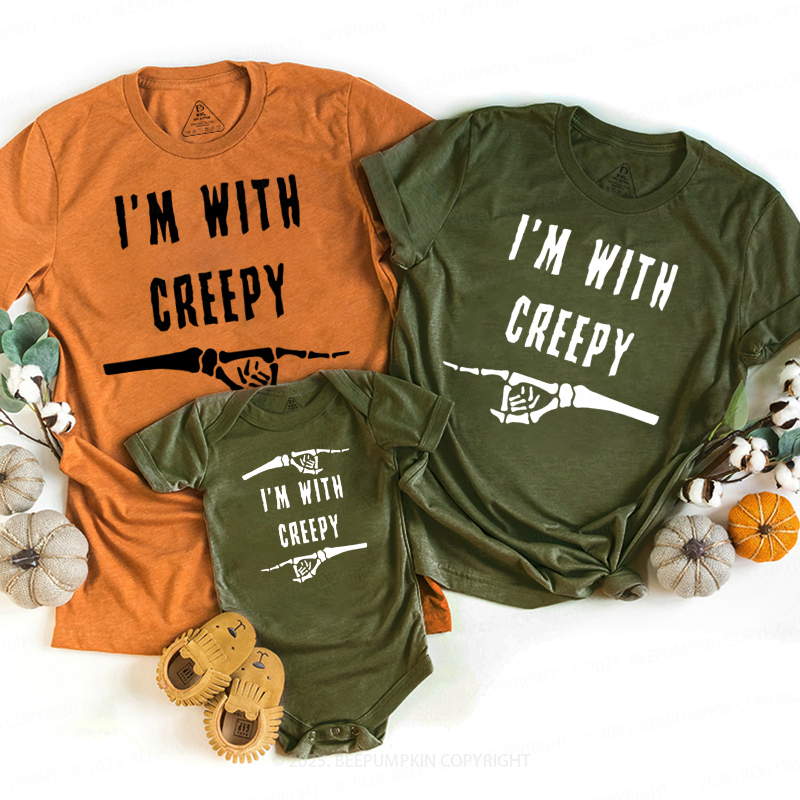 Personalized Creepy Crew Halloween Family Fun Matching Shirts