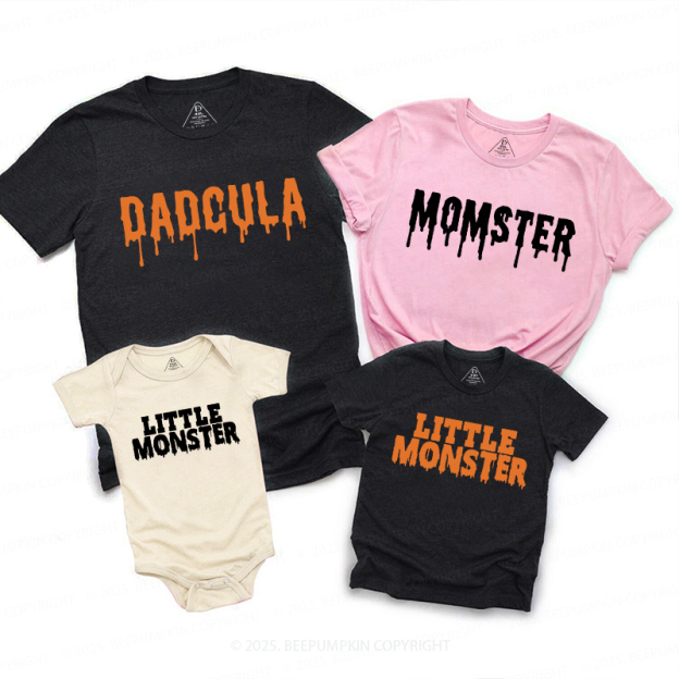 Momster Dadcula Family Halloween Matching Shirt 