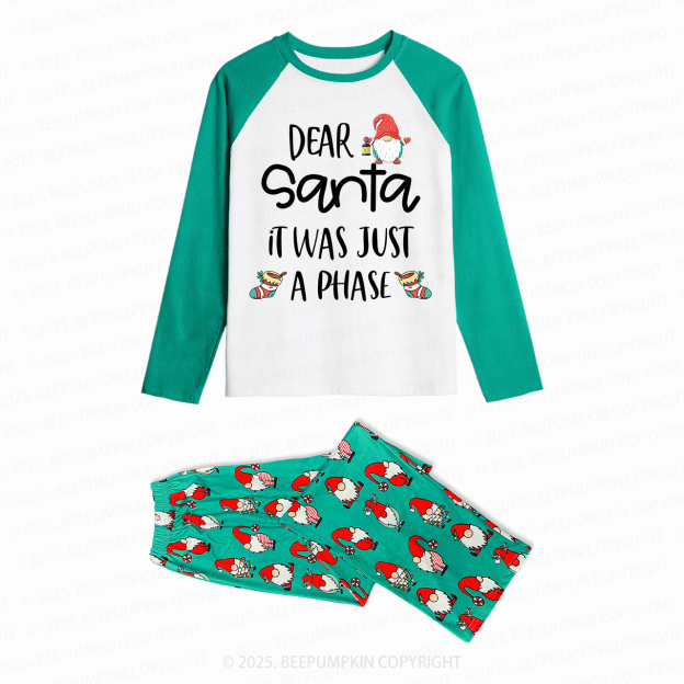 Personalized Dear Santa Family Matching Christmas Gnomes Pajamas Beepumpkin