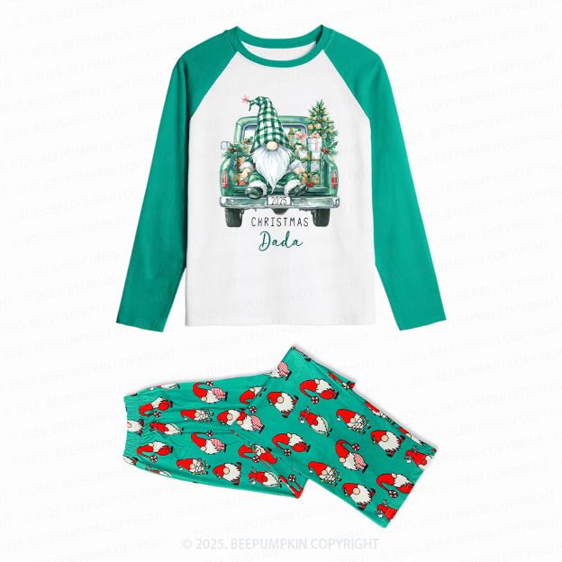 Personalized Christmas Journey Family Matching Gnomes Pajamas Beepumpkin