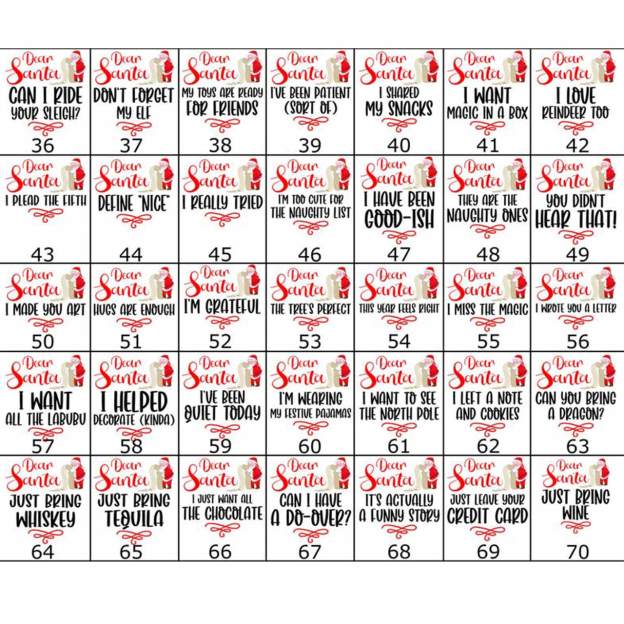 Personalized Dear Santa Christmas Family Matching Pajamas