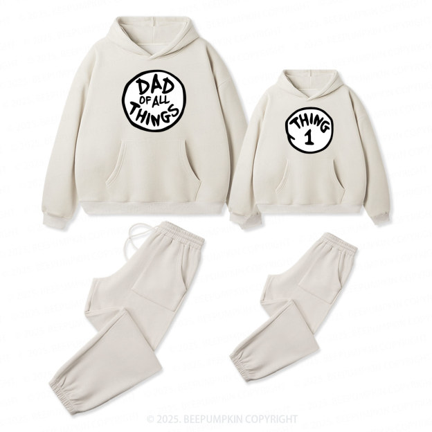 Personalized Thing Family Matching Hoodie Set