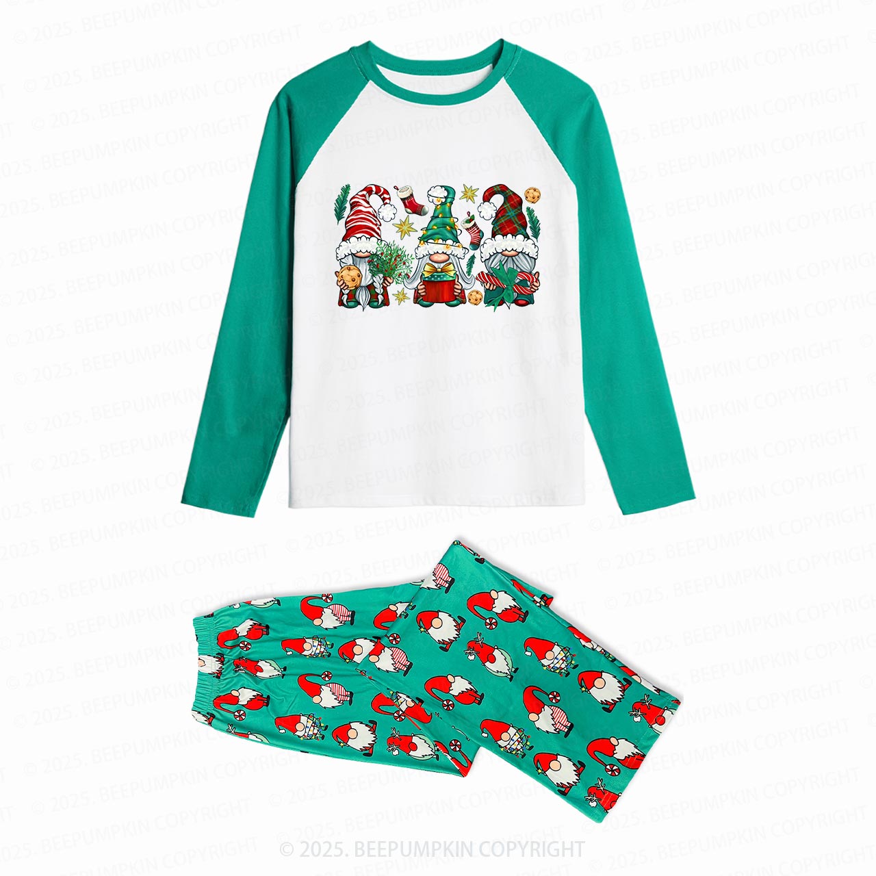 Jolly Gnome Gathering Family Matching Gnomes Pajamas Beepumpkin