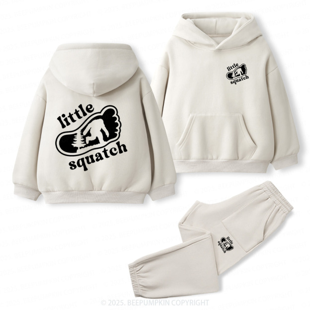 Sasquatch Toddler&Kids Hoodie Set
