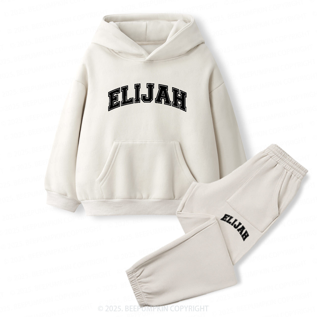 Personalized Name Toddler&Kids Hoodie Set