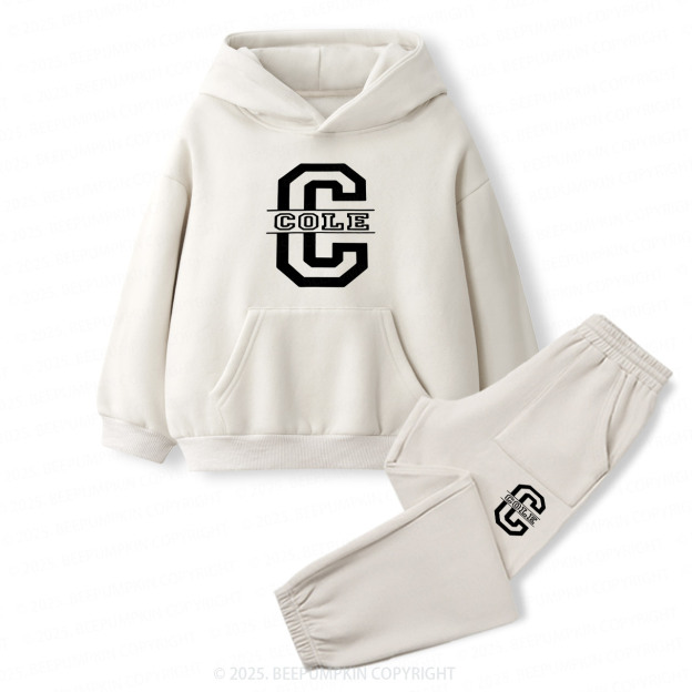 Personalized Monogram Toddler&Kids Hoodie Set