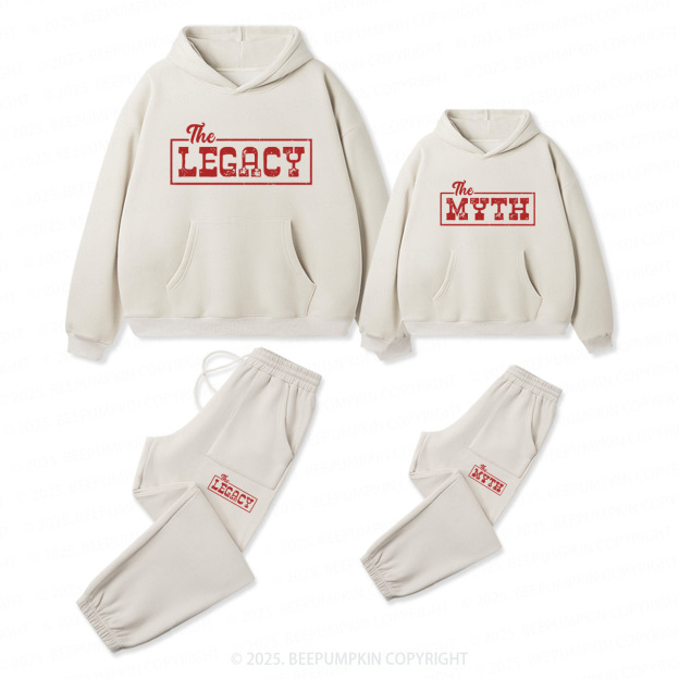 Personalized Legend Family Matching Hoodie Set