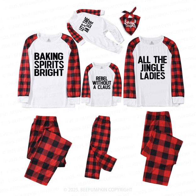 Personalized 24 Christmas Quotes Family Matching Pajamas