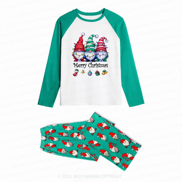 Gnome For The Holidays Family Matching Gnomes Pajamas Beepumpkin