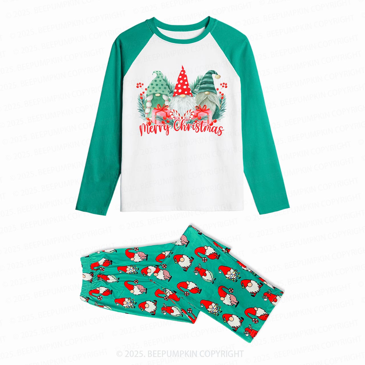Holiday Gnome Family Matching Gnomes Pajamas Beepumpkin