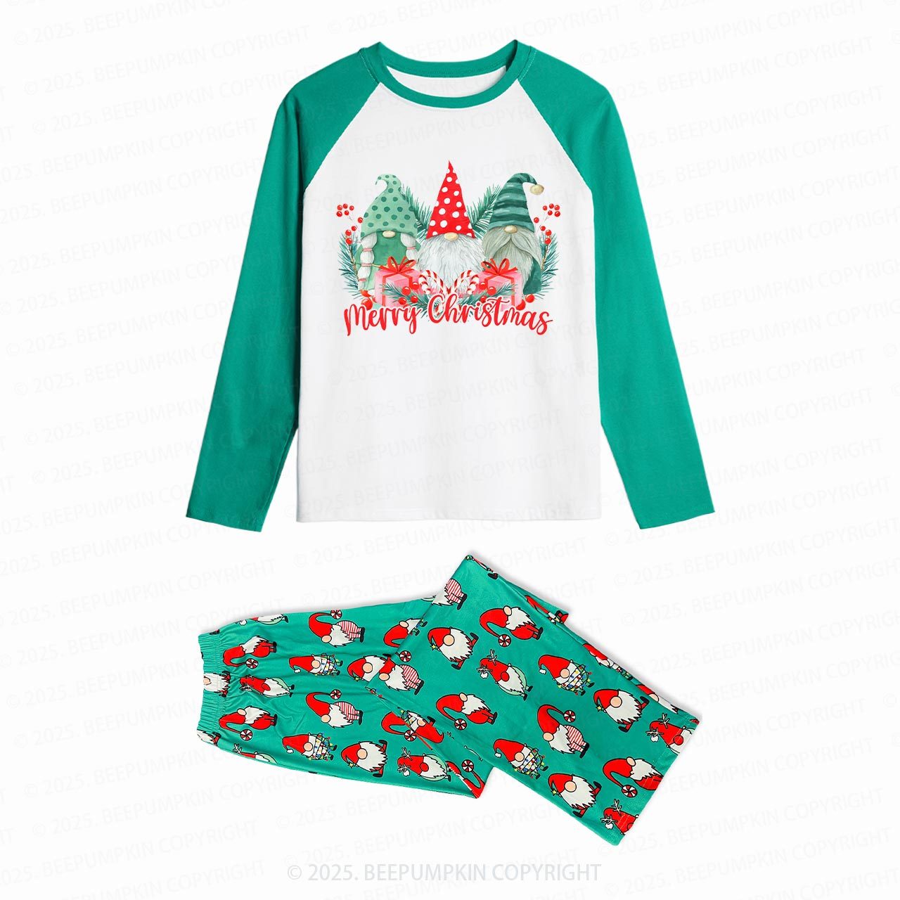 Holiday Gnome Family Matching Gnomes Pajamas Beepumpkin