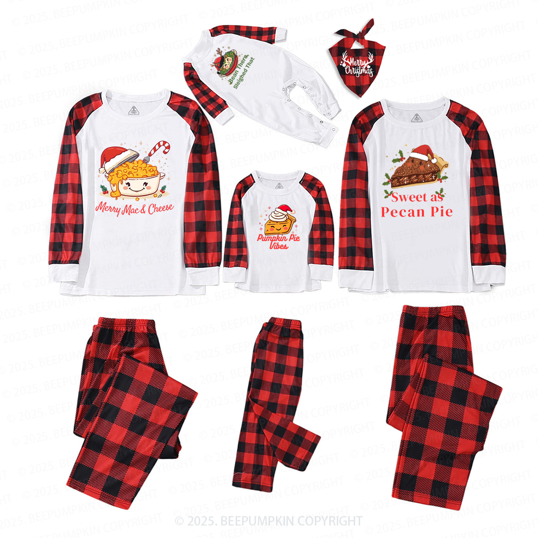 Personalized Christmas Dinner Crew Family Matching Pajamas