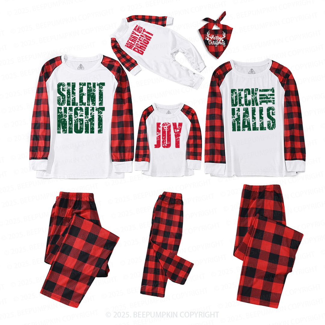 Personalized Merry & Bright Family Matching Pajamas