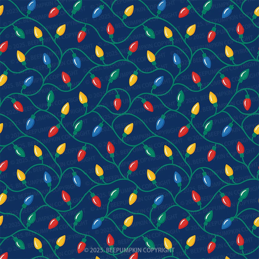 Festive Lights All-Over Print Family Matching Pajama Sets