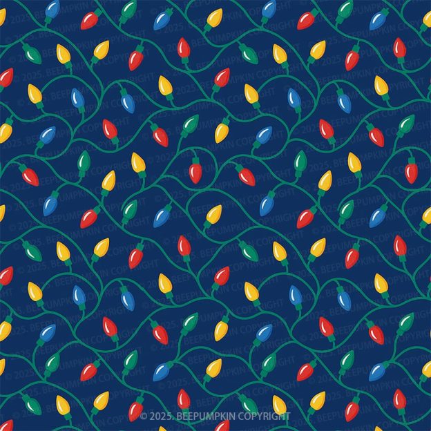 Festive Lights All-Over Print Family Matching Pajama Sets