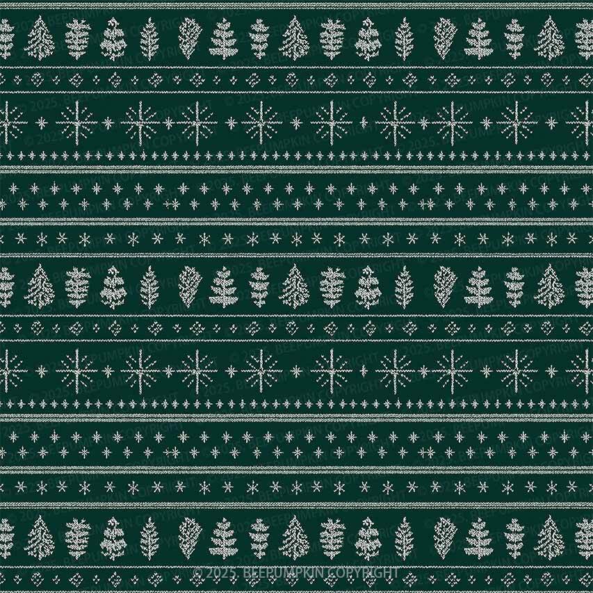 Cozy Pine Pattern All-Over Print Family Matching Pajama Sets