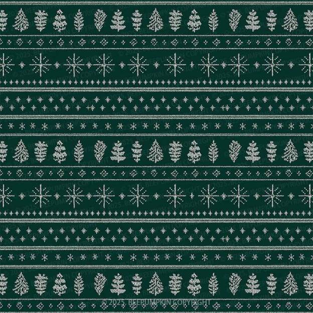 Cozy Pine Pattern All-Over Print Family Matching Pajama Sets