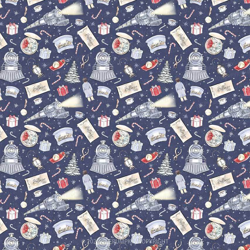 Nordic Winter Vibes All-Over Print Family Matching Pajama Sets