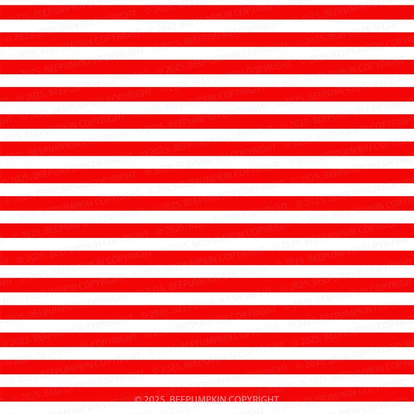 Christmas Red Stripes All-Over Print Family Matching Pajama Sets