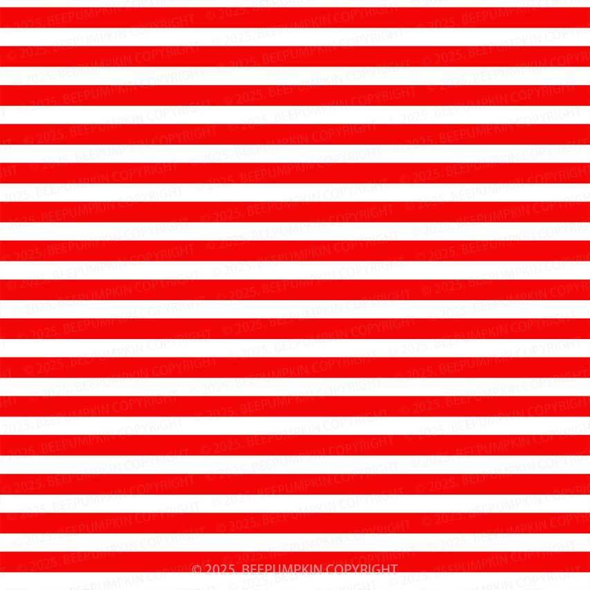 Christmas Red Stripes All-Over Print Family Matching Pajama Sets