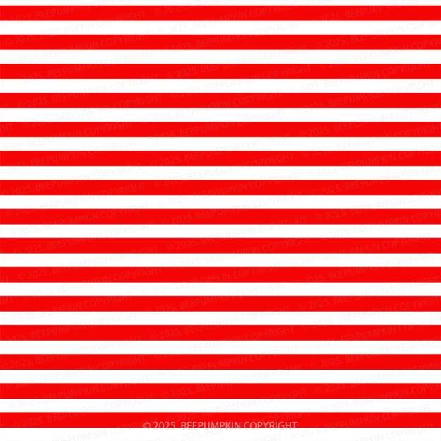 Christmas Red Stripes All-Over Print Family Matching Pajama Sets