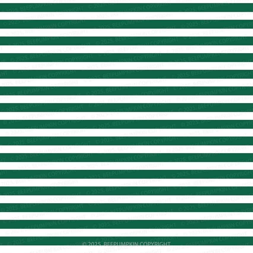 Christmas Green Stripes All-Over Print Family Matching Pajama Sets