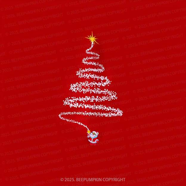 Festive Red Holiday All-Over Print Family Matching Pajama Sets